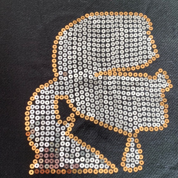 🔥 New KARL LAGERFELD PARIS Fringed Black Sequin-Accent Scarf Shawl - Picture 2 of 5